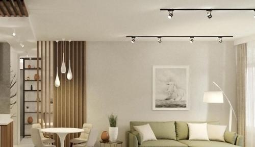 Трековые светильники на потолке. Трековые светильники в интерьере