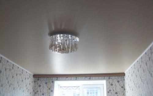 Сатиновый потолок натяжной. Сатиновый натяжной потолок и что это? 07