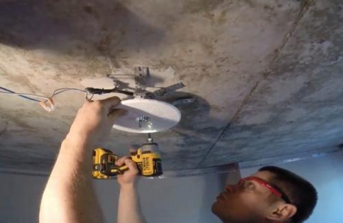 Закладная под светильник для натяжного потолка своими руками. Как сделать закладную для натяжного потолка