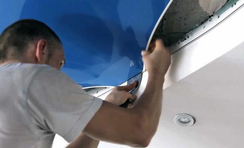 Натяжной потолок 7 метров. Сколько в среднем стоит натянуть натяжной потолок