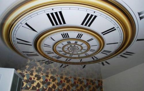 Натяжные потолки с рисунком в спальню. (+85 фото) Натяжные потолки с фотопечатью в спальне