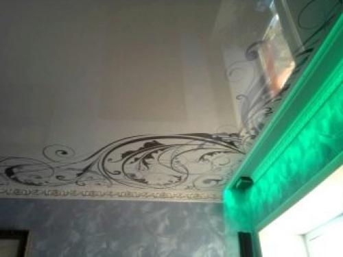 Натяжные потолки с рисунком. Плюсы и минусы натяжных потолков с рисунком 05