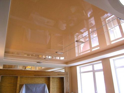 Площадь натяжных потолков. Ткань и пленка