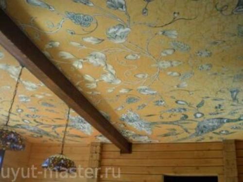 Натяжные потолки из ткани. Плюсы и минусы тканевого натяжного потолка 01