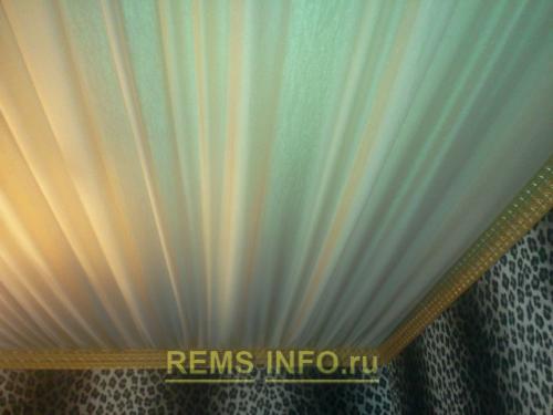 Монтаж тканевого потолка. Как сделать тканевый натяжной потолок своими руками