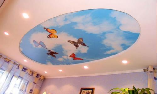 Тканевые декоративные потолки своими руками. Варианты драпировок 04 Тканевые декоративные потолки своими руками. Варианты драпировок 04