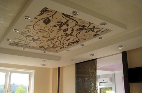 Натяжные потолки без нагрева своими руками. Монтаж текстильного потолка 03 Натяжные потолки без нагрева своими руками. Монтаж текстильного потолка 03