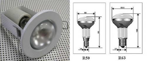 Размеры точечных светильников. Как выбрать точечные светильники по техническим параметрам