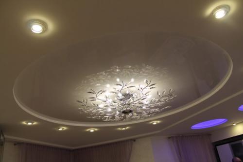 Современные люстры для натяжных потолков. Какие люстры подходят для натяжных потолков — правила выбора и обзор лучших моделей 2019 года (135 фото и видео)