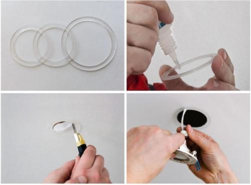 Как выбрать и установить светильники для натяжного потолка. Разновидности светильников