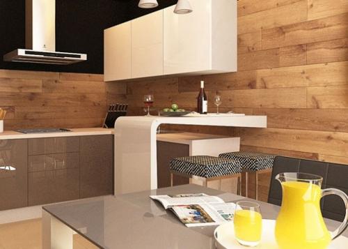 Современные материалы для отделки стен кухни. Общие принципы оформления кухонных стен