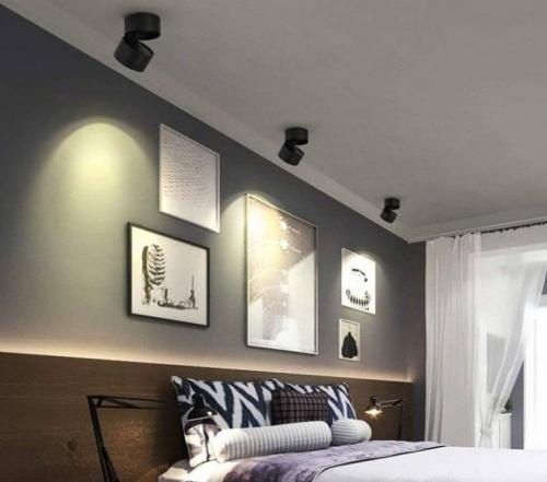 Квадратные точечные светильники для натяжных потолков. (+65 фото) Точечные светильники в интерьере 45 фото