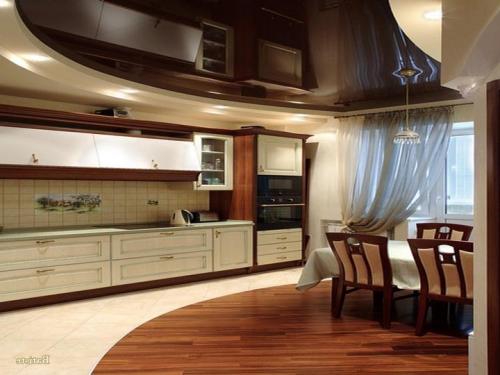 Сколько нужно точечных светильников на кухне 6 метров. Акцентное освещение кухни