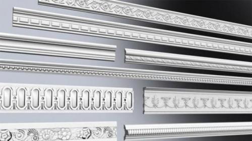 Какие потолочные плинтуса сейчас в моде 2022. №3. Потолочный плинтус из пенопласта и пенополистирола